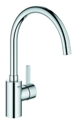 Grohe Spültischbatterie Eurosmart Cosmopolitan hoher Auslauf EcoJoy Zero chrom