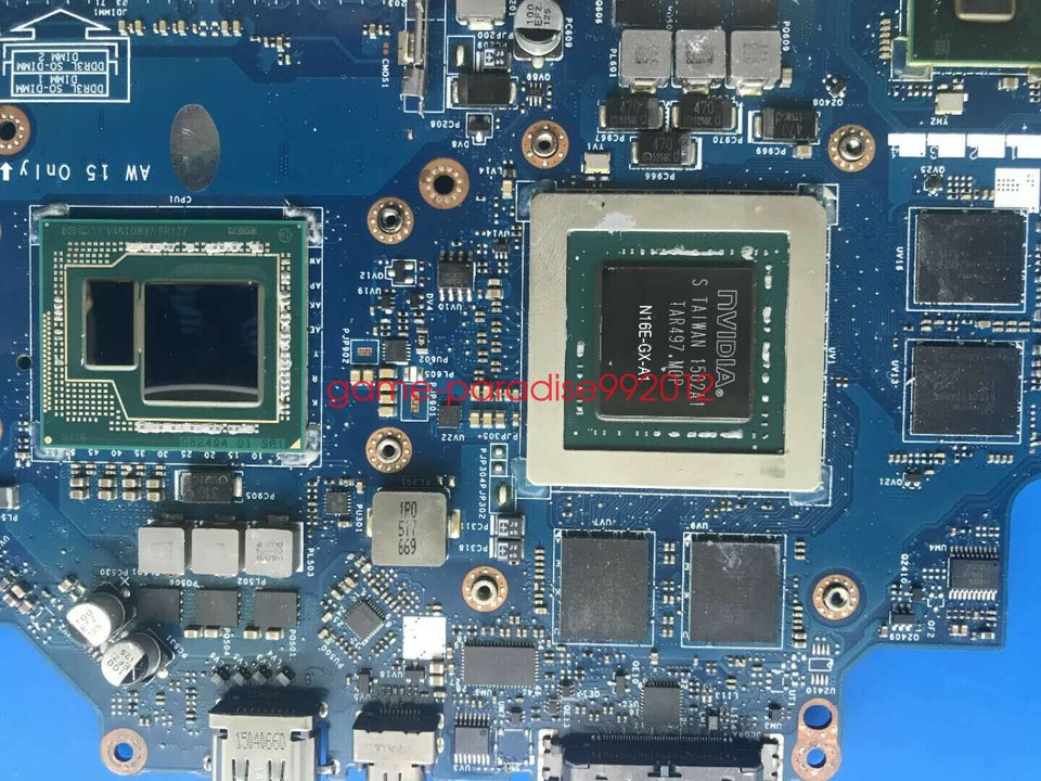 For Dell Alienware 17 R2 CN-071T46 I7-4980HQ GTX980M LA-B753P Laptop ...