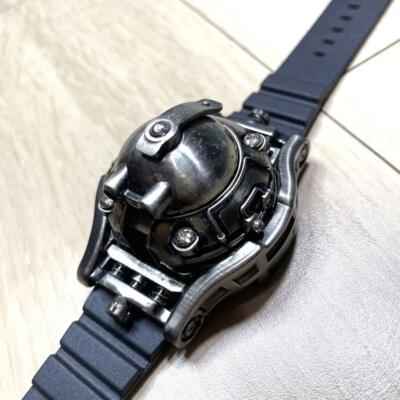BANDAI TOKIMA STEAM HEAD 1998年製 デッドストック BANDAI Tokima Steam Head Robot Watch Digital 1998 Men's