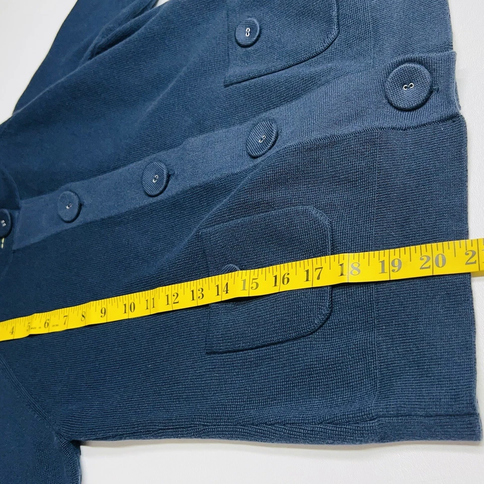 Suéter cárdigón azul L.L.Bean niñas talla XS OHWN6 Foto 4 de 4