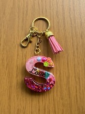 Handmade Customized Resin Keychains Teen Girl Colorful Personalized Gift