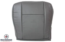 2010 2011 Ford E150 E250 Van-Driver Side Bottom PERFORATED Vinyl Seat Cover Gray