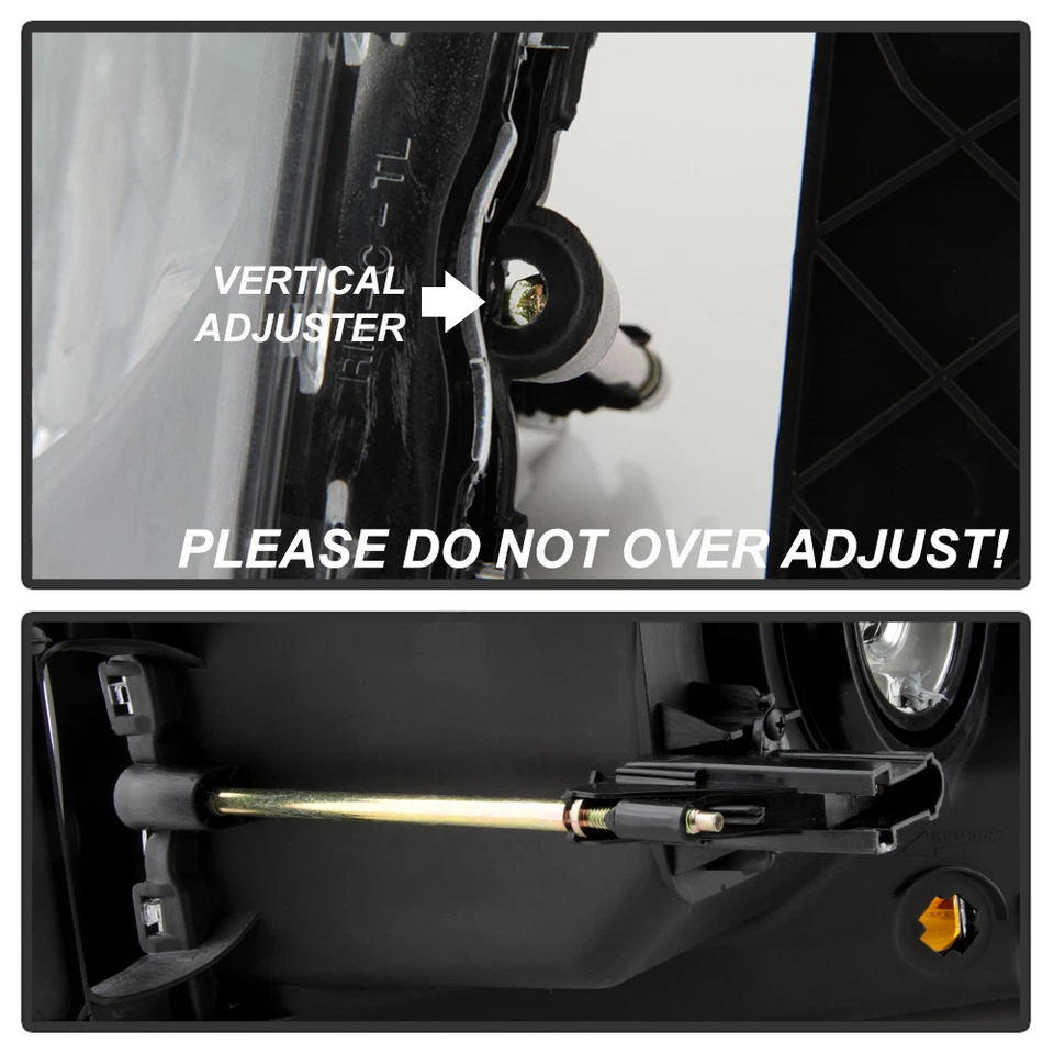 2006 2007 2008 Dodge Ram 1500 2500 3500 w/Black Bezel Headlights 06-08 Headlamps - Image 4 of 4