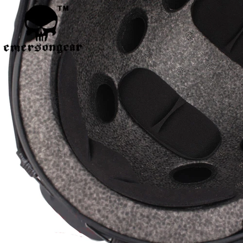 Emerson Tactical Fast Helmet Airsoft MH Type Casque w/ NVG Shroud + Side Rail - Bild 5 von 13