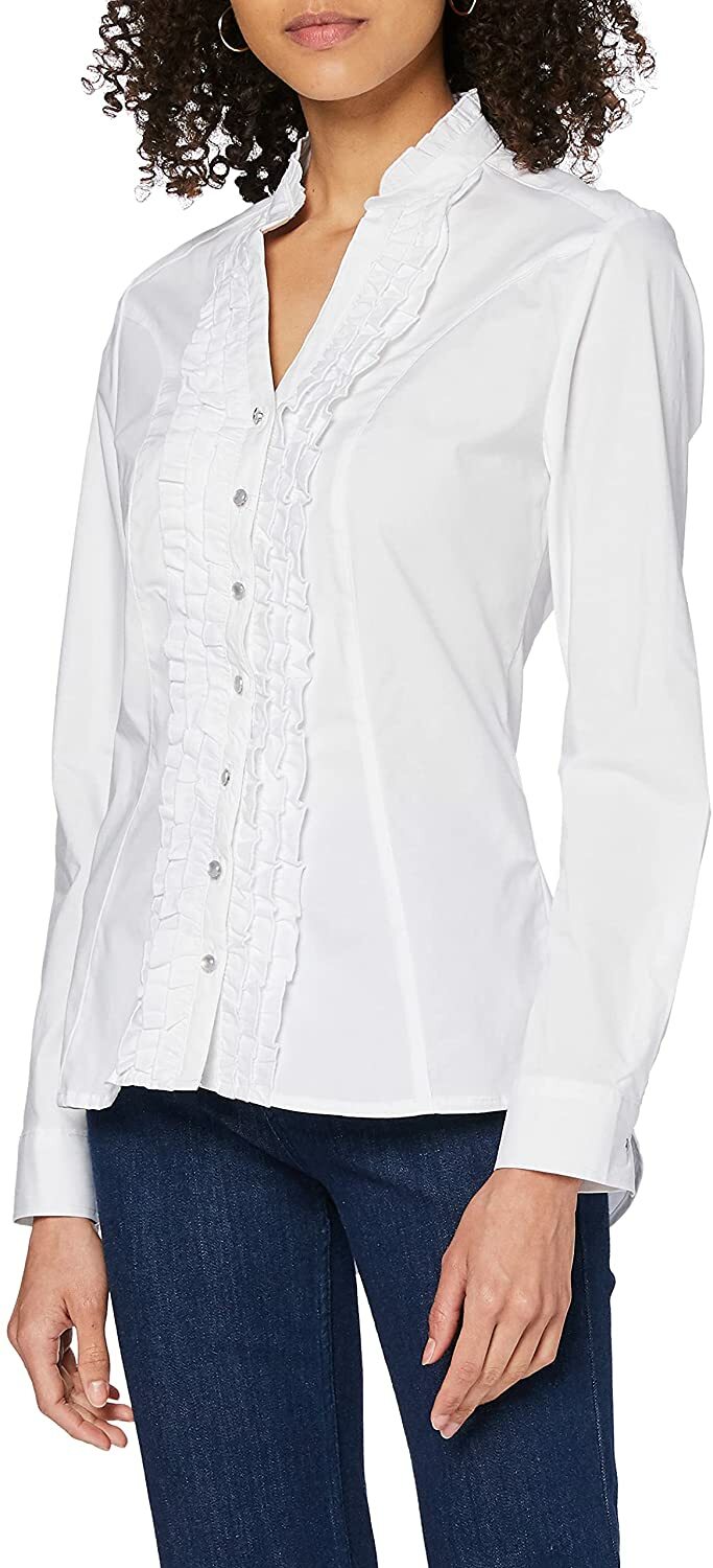 ДЖО БРАУНС, ДЕЙМЕН, ВСЕ О РУБАШКЕ С ОБОРКАМИ WEISS NEU (артикул 161)