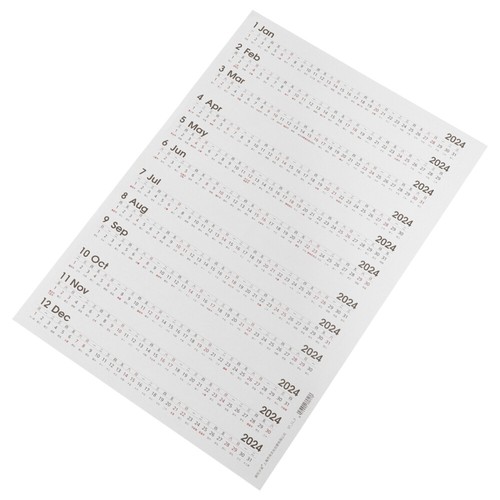 Kreativer DIY -Schreibtischkalender Büro Kalenderaufkleber Planer - Bild 10 von 12
