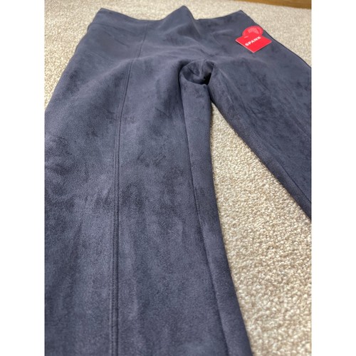 NWT Spanx Women's Faux Suede Casual Office Comfort High Waisted Legging Blue M - Picture 6 of 12