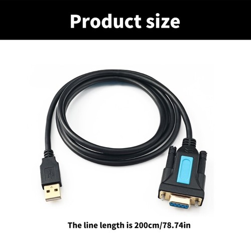 USB to RS232 Adapter Serial Converter Cable USB 2.0 Male with PL2303 Chipset - Afbeelding 8 van 8