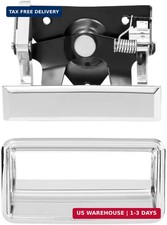 Chrome Tailgate Handle Set, Compatible with 1988-2002 Chevy C1500 C2500 C3500 K1
