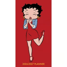 Willow Creek Press,  Betty Boop Monthly 2026 Pocket Planner, 3.5'' X 6.5'', 12-M