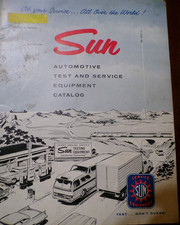 Sun Automotive Test Service Equipment Catalog 1961