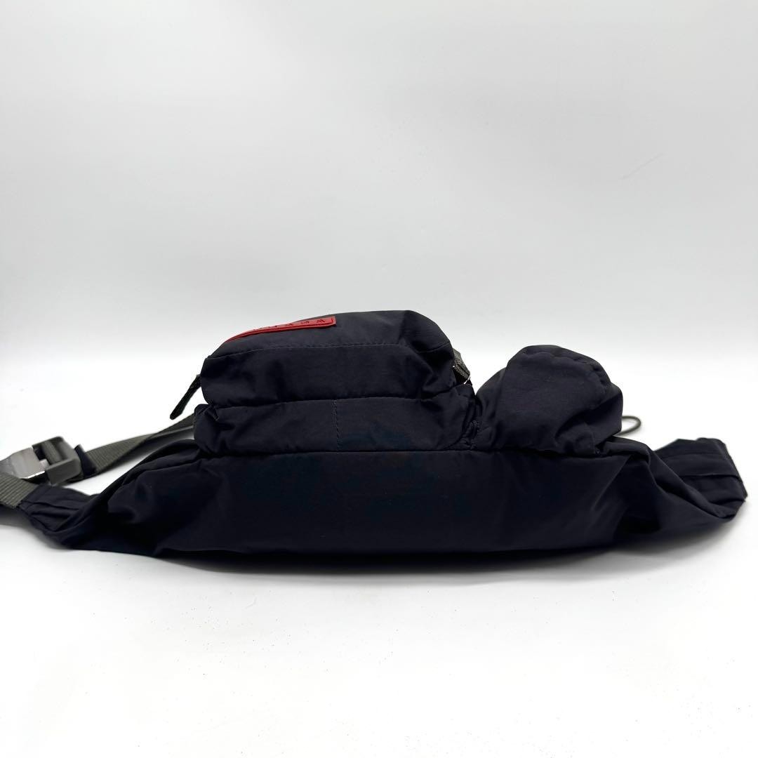 バッグ PRADA SPORT 00s nylon body bag vintage Rare PRADA SPORT 00s Body Bag Vintage Tessuto Nylon Gray