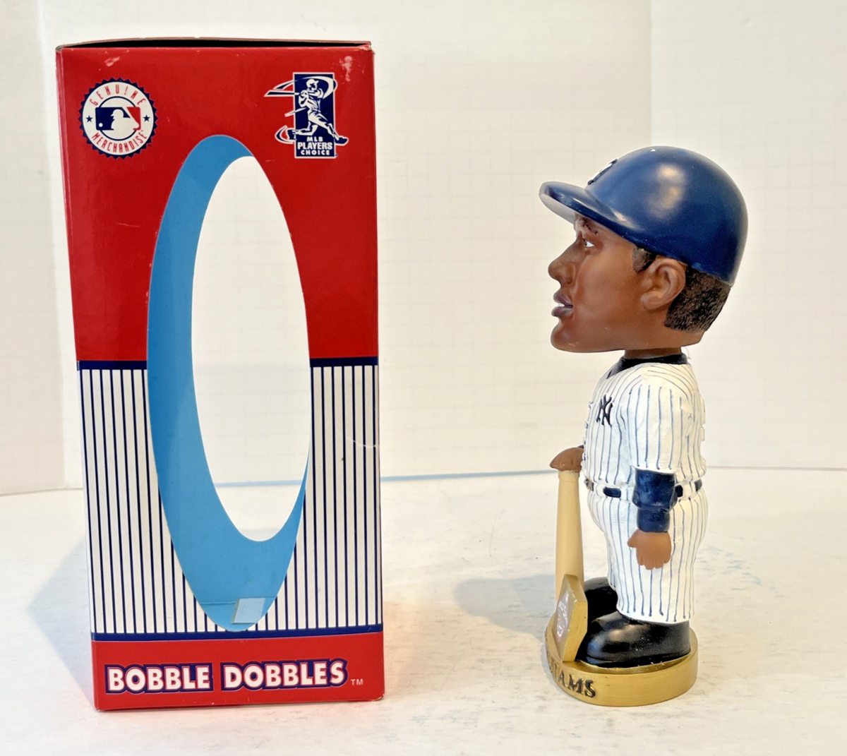 バーニー ウィリアムス ボブルヘッド Bernie Williams I5E1 Bernie Williams 2001 World Series New York Yankees Bobblehead | eBay