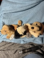 Lot of 3 TY Beanie Babies Dogs/ NWMT