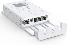 2-Port Outdoor PoE Gigabit Extender, 1 in 2 Out PoE Repeater with 1000Mbps, I...