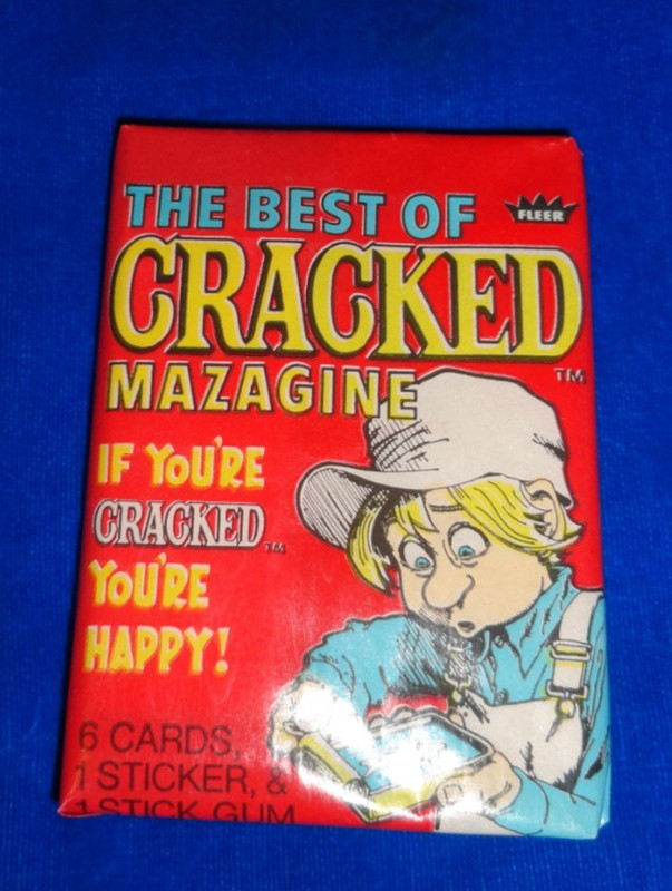 Vintage 1978 Fleer The Best of Cracked Mazagine Factory sealed Wax Pack