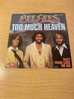 7'' BEE GEES * Too Much Heaven (HARD COVER FRANCE)
