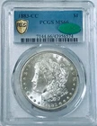 1883 CC Morgan Dollar PCGS MS66 CAC