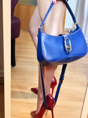 Liu Jo Umhängetasche Handtasche Minibag Wieneu Blau Crossbodybag Kleine Tasche 