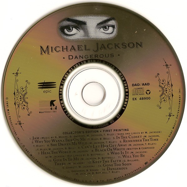 洋楽 Michael Jackson Dangerous CD Michael Jackson - Dangerous - Amazon.com Music