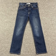 Old Navy Jeans Boys 12 26x27 Blue Stretch Cotton Denim Athletic Flex