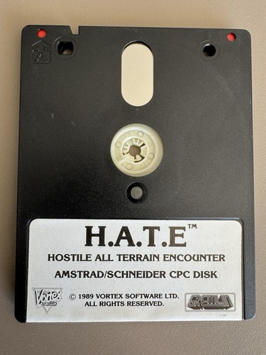 Jeu H.A.T.E Amstrad CPC 6128 664 Disk Gremlin / Vortex - Afbeelding 6 van 12
