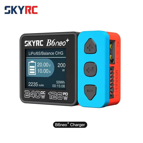 SKYRC B6neo+ Smart Charger High Power DC240W PD126W LiPo Battery Balance Charger - Picture 7 of 28