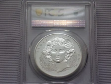2025-R PCGS MS70 Italy 1 oz Silver Flora & Fauna-The Daisy €0.25 * La Margherita