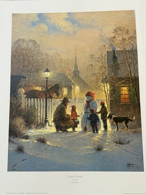 G. Harvey    Daddy s Priorities  Hand Signed Special Edition Print w/ COA, #2809