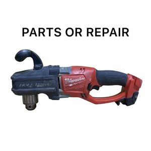 Milwaukee 2707-20 Hole Hawg 1/2” Right Angle Drill 18v Cordless -PARTS OR REPAIR