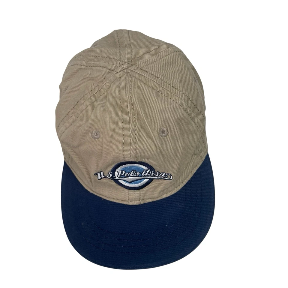 U.S. Polo Assn. Auténtica gorra de bebé con logotipo gorra de béisbol correa elástica 49 cm algodón Foto 2 de 4