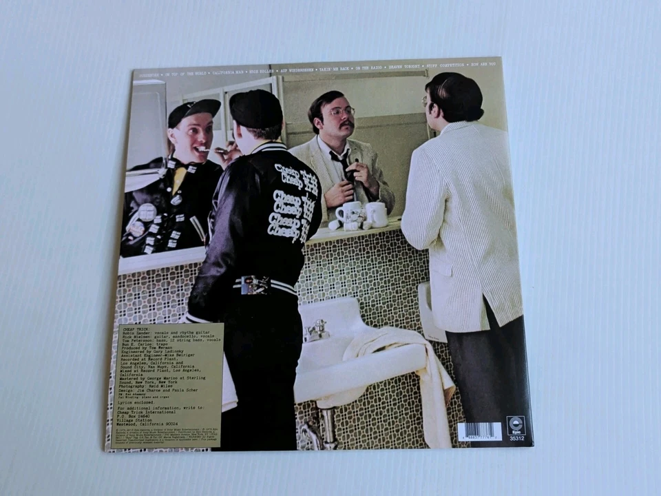 CHEAP TRICK Heaven Tonight Vinyl LP 2015 Reissue 180 Gram Sterling - Image 2 of 4