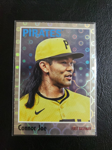 2024 Topps Archives "Endcap Foilboard" Connor Joe #186 PIRATES 🔥 - Picture 1 of 2