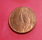 Lady Liberty collectors token Golden State Mint coin 1 ounce copper medallion
