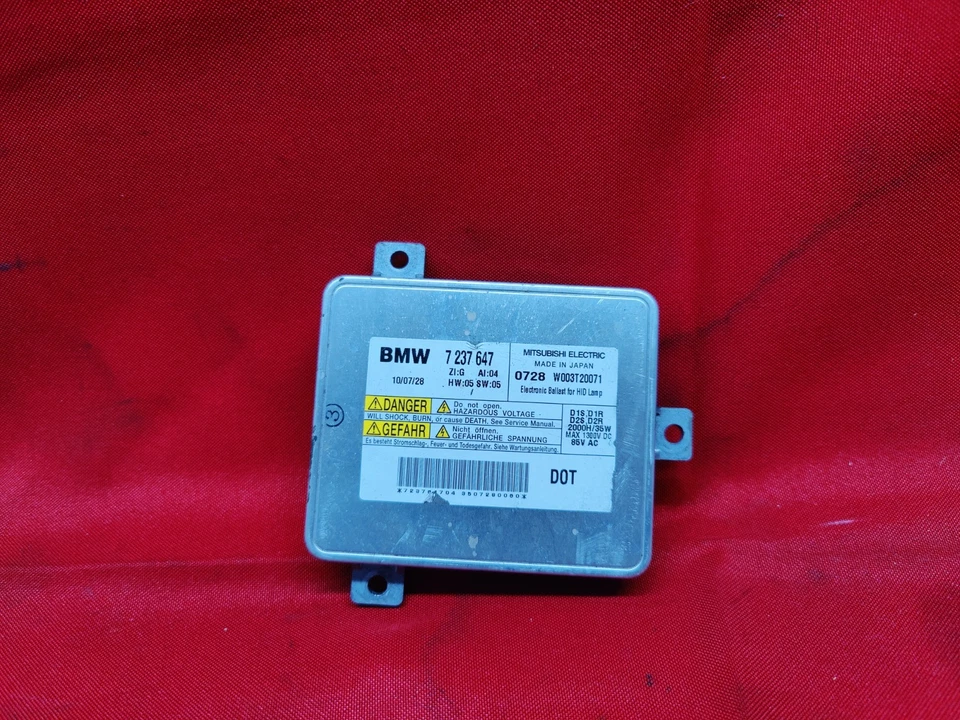 11-13 BMW 528 535 550 JUEGO DE BOMBILLAS DE LASTRE MÓDULO LED LÁMPARA FARO XENÓN ADAPTATIVO Foto 4 de 4