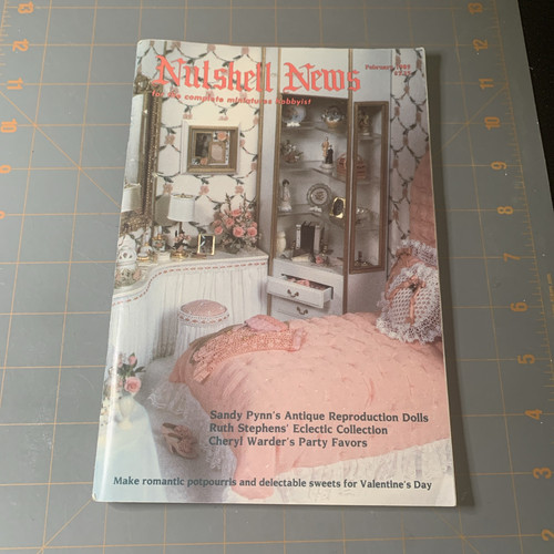 Nutshell News Magazin - kleine Miniaturen zum Selbermachen 4 Stück von 1985 - Bild 4 von 9