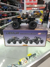  FMS 1/24 FCX24 Lemur 4x4 RTR Scale Micro Rock Crawler RTR (Black/Orange)
