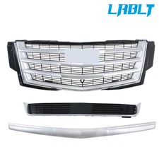 LABLT Upper Grill Grille&Hood Molding&Lower Face For Cadillac Escalade 2015-2020