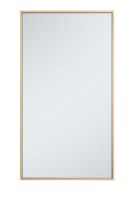 Elegant Decor - MR42036BR - Monet - Rectangular Mirror In Contemporary Style-36