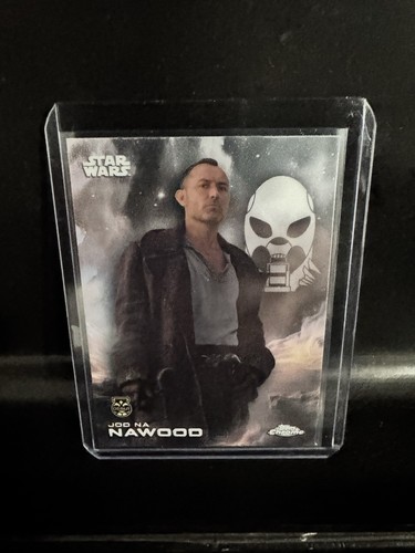 2025 Topps Chrome Star Wars Jod Na Nawood Debut Base