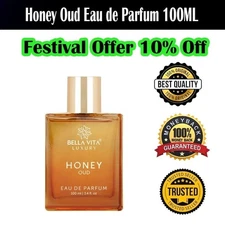 BellaVita Luxury Honey Oud Eau de Parfum (3.4 fl. oz.) | Patchouli, Vanilla, Ber