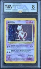 Pokemon 1999 Base Set Unlimited MEWTWO Holo #10/102 Graded TGA 8