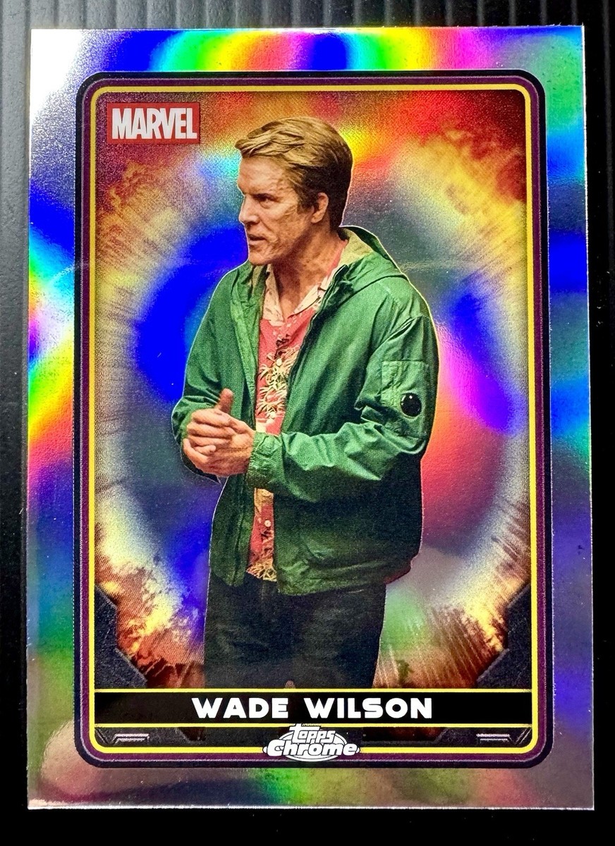 2025 Topps Chrome Deadpool- Marvel- Wade Wilson #31- Refractor | eBay