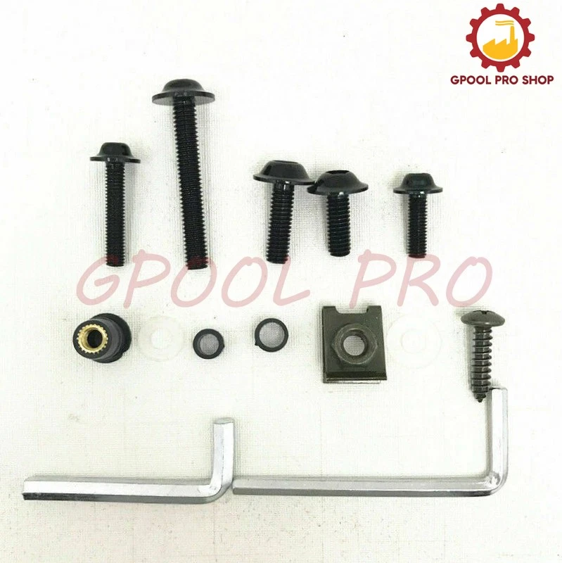 Kit de pernos de carenado de panel de parachoques de carrocería de motocicleta Foto 2 de 4