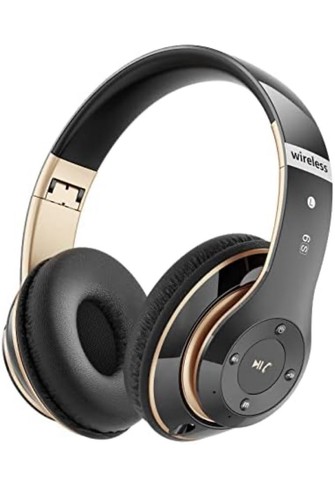Auriculares Bluetooth Sobre la Oreja, 6S Auriculares Inalámbricos Con Cable con 6 Modos de Ecualización - Imagen 1 de 8