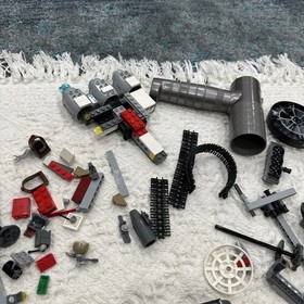 Huge LEGO Star Wars Parts Lot &ndash;Jabba&rsquo;s Sail Barge, Landspeeder, Hovertank + More