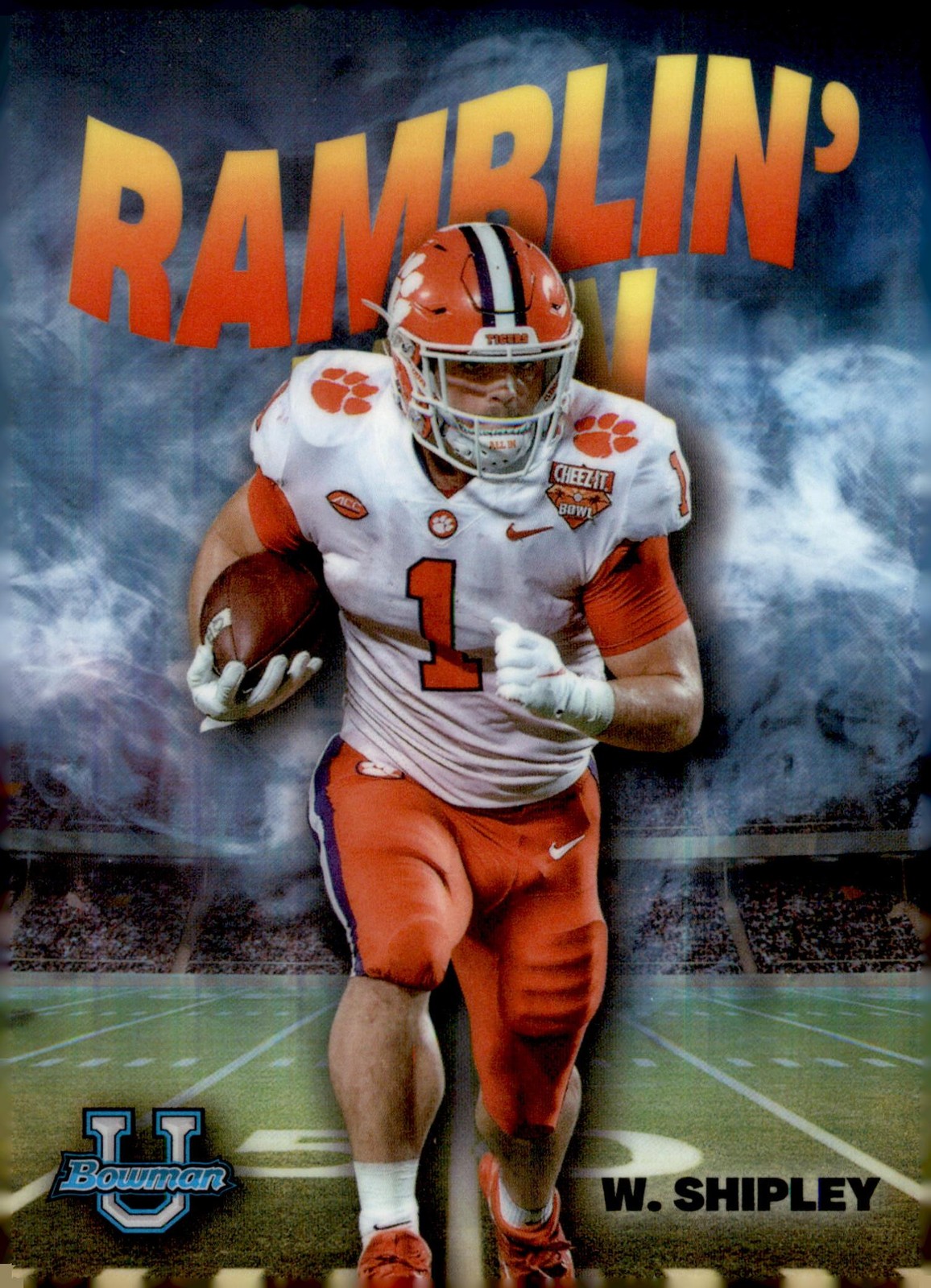 2022 Bowman University Chrome #RM-6 Will Shipley Ramblin' Man