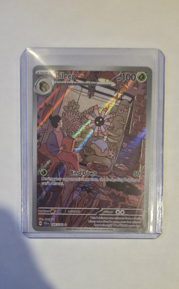 Lileep 145/142 Sv07: Stellar Crown Holo Mint Fast Safe and Secure Shipping