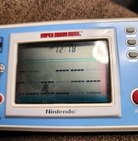 Nintendo Game And Watch - Super Mario Bros 1988 Tested And Works Great! OG Owner