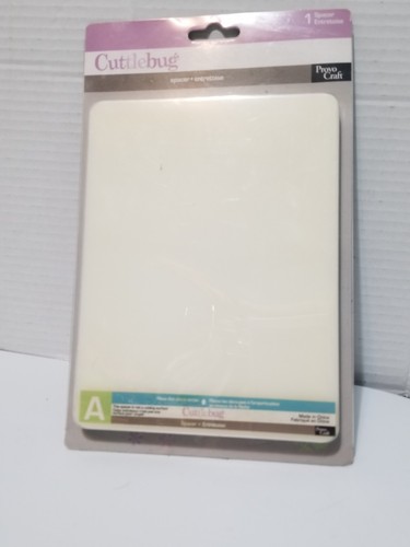 NEW Cricut Cuttlebug Spacer Plate A - Die Cutting - Embossing Mat